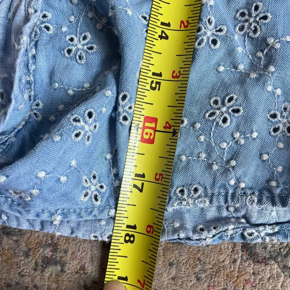 Guess chambray eyelet